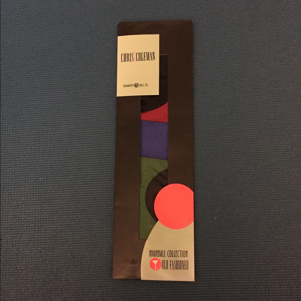 Chris Coleman maroon blue black forest green tie